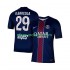 Camisola Paris Saint-Germain Bradley Barcola 29 Homem Equipamento Primeiro 2025-2026 Manga Curta